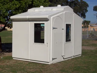FIBREGLASS SECURITY HUTS FOR SALE