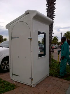 Top Quality Fibreglass Security Huts for sale - Keep your guards out of the wet cold weather.