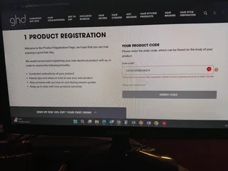 Ghd hair iron limited edition original!