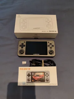 Anbernic RG351M, Retro Emulator, Hand held, 128 SD card