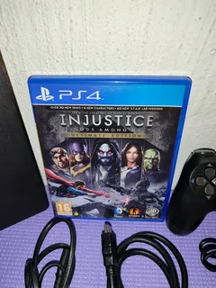 PlayStation 4 Slim, 500gb, 1 Generic Controller, 1 Free controller, all cable