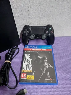 Playstation 4 slim, 1tb, 1 Controller, 1 Free game, all cables