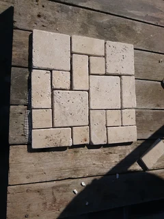 French Travertine Tiles For Sale