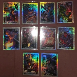 Marvel masterpiece 1994 holofoil cards