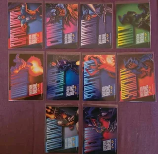 Marvel masterpiece 1994 holofoil cards