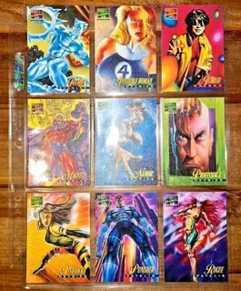 Marvel masterpiece 1995 canvas cards