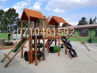 Wooden Jungle Gyms