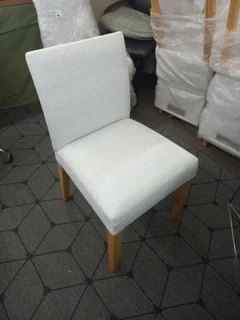Dining chairs x 8