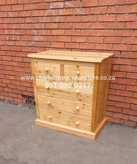 Chest of drawers, Oregon Pine wood.