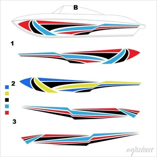 Boat Graphics , sticker kits special