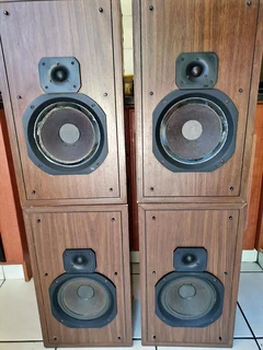 1980 Vintage Usa Avid Hi Fi Speakers For Sale