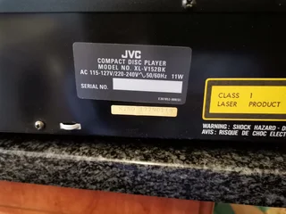 JVC XL-V152BK TOP OF RANGE CD PLAYER(Needs a service)