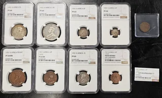 Rare 1931 Proof Set for sale all Graded except quarter penny