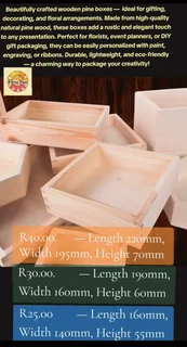 Wooden Boxes