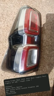 Isuzu D-max Dmax 2022 2023 Rear Lights Tail Lights LS LED ( Right side )Contact Ryhen Auto Spares 6