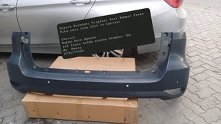 Toyota Fortuner Original Rear Bumper Plain Fits cars from 2016 to CurrentContact Ryhen Auto Spares