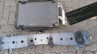 Mazda 2 Radiator,  Ac Radiator,  and front stifner 2016-2022 model.Contact Ryhen Auto Spares 646 lo