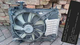 Suzuki Swift Radiator set, Radiator, condenser, and Fan.Contact Ryhen Auto Spares 646 louis botha a