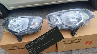 ( 2014-2017) Old shape Datsun Go Left and Right headlights Available.Contact Ryhen Auto Spares 646