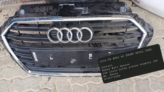 2016-UP AUDI A3 FRONT GRILL USED.Contact Ryhen Auto Spares 646 louis botha avenue bramley jhb Mr. H