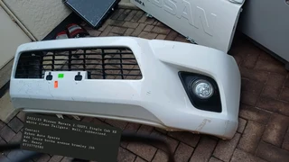 Toyota Hillux GD6 front complete front clean white bumper, with spotlights