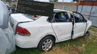 2016 Polo 6 Sedan for stripping. Engine running 100% paper valid till August. Contact Ryhen Auto Sp