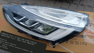 RENAULT CLIO IV Mk4 LED PURE VISION HEADLIGHT 2016- LEFT SIDE GENUINE.Contact Ryhen Auto Spares 646
