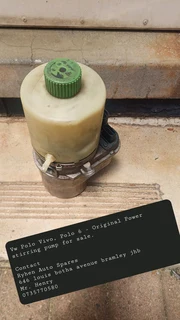 Vw Polo Vivo, Polo 6 - Original Power stirring pump for sale.Contact Ryhen Auto Spares 646 louis bo