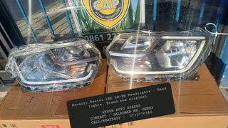 Renault Duster Led Lh/rh Headlights - Head Lights, Brand New Original. Ryhen Auto Sparescontact : Sa