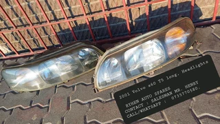 2001 Volvo S60 T5 Long, Headlights Ryhen Auto Sparescontact : Salesman Mr. Henrycall/whatsapp :  073