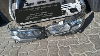 2019 -2022 Honda Amaze Headlights ( Led Line Inside )ryhen Auto Sparescontact : Salesman Mr. Henryca