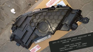 AUDI A5 DRIVER SIDE LASER HEADLIGHT NEW GENUINE  8W6941086A.RYHEN AUTO SPARESCONTACT : SALESMAN M