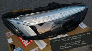 AUDI A5 DRIVER SIDE LASER HEADLIGHT NEW GENUINE  8W6941086A.RYHEN AUTO SPARESCONTACT : SALESMAN M