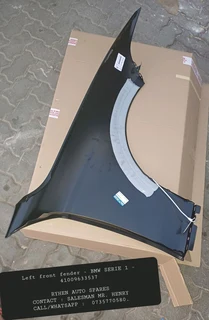 Left front fender - BMW SERIE 1 - 41009633537RYHEN AUTO SPARESCONTACT : SALESMAN MR. HENRYCALL/WHA