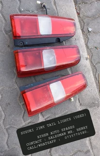 Suzuki jimy tail lights (used)ryhen auto sparescontact : salesman mr henrycall whatsapp : 0735770580