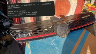 Vw Golf Mk7 Gti Preowned Grill ( Original) 2016 Onwards.ryhen Auto Sparescontact : Salesman Mr. Hen