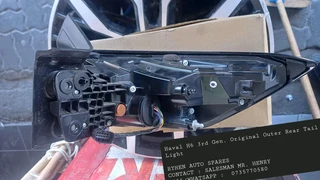 Haval H6 3rd Gen. Original Outer Rear Tail LightRYHEN AUTO SPARESCONTACT : SALESMAN MR. HENRYCALL/W