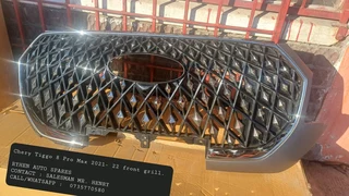 Chery Tiggo 8 Pro Max 2021- 22 front grill.RYHEN AUTO SPARESCONTACT : SALESMAN MR. HENRYCALL/WHATS