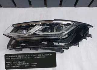VOLKSWAGEN TIGUAN R IQ LIGHT LED PASSENGER SIDE HEADLIGHT 2021-2023 5NC941081HRYHEN AUTO SPARESCONT