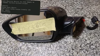 Left Electric Mirror For Kia Cerato Yd (coupe) 04/2013-02/2016 Primedcontact Ryhen Auto Spares 646 L