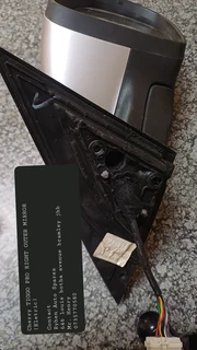 Cherry TIGGO PRO RIGHT OUTER MIRROR (Eletric)Contact Ryhen Auto Spares 646 louis botha avenue bramle