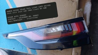 Range Rover Velar Tail Light Left Driver 2018 2019 2020 Led Jba2-13405-bg Oemryhen Auto Sparesconta
