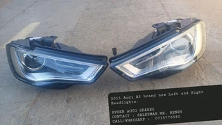 2015 Audi A3 Brand New Left And Right Headlights. Ryhen Auto Sparescontact : Salesman Mr. Henrycall
