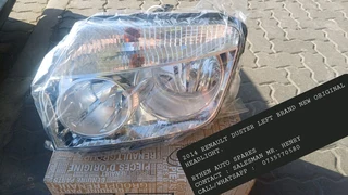 2014 Renault Duster Left Brand New Original Headlight.ryhen Auto Sparescontact : Salesman Mr. Henry