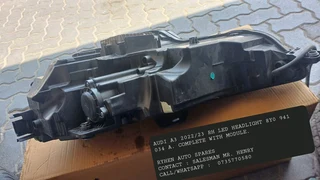 AUDI A3 2022/23 RH LED HEADLIGHT 8Y0 941 034 A. COMPLETE WITH MODULE.RYHEN AUTO SPARESCONTACT : SAL