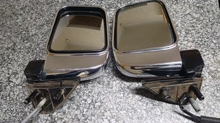 Nissan Hadrbody Np300 Door Mirror Rh And Lh Electric (chrome) Contact Ryhen Auto Spares 646 Louis Bo