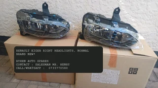 Renault Kiger Right Headlights, Normal Brand New*ryhen Auto Sparescontact : Salesman Mr. Henrycall/