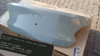 Kia Pegas Boots Lid, Brand New Original 2021/23ryhen Auto Sparescontact : Salesman Mr. Henrycall/wh