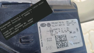 VOLKSWAGEN Touareg 2 generation (2010-2018) Front Left Headlight ( XENON )RYHEN AUTO SPARESCONTACT