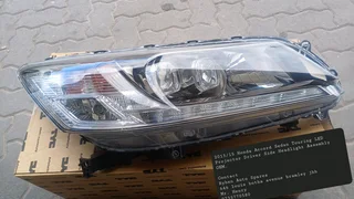 2013/15 Honda Accord Sedan Touring LED Projector Driver Side Headlight Assembly OEM.